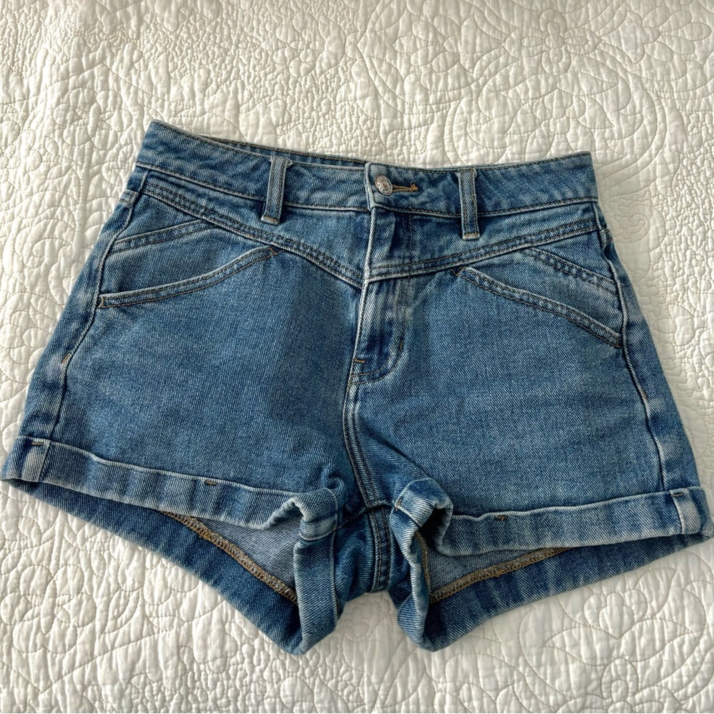 PACSUN Jean Mom Shorts - Picture 1 of 1